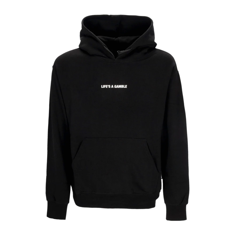 Propaganda Casino Hoodie Zwart Lichtgewicht Lange Mouw Black Heren