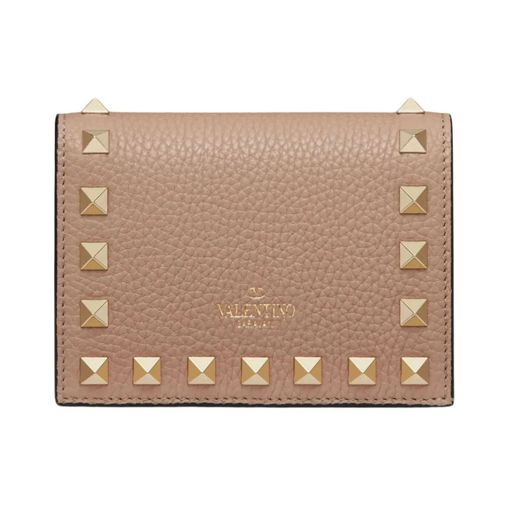 Valentino Garavani , Wallets & Cardholders, Female, Pink, One Size, Small Rockstud Wallet