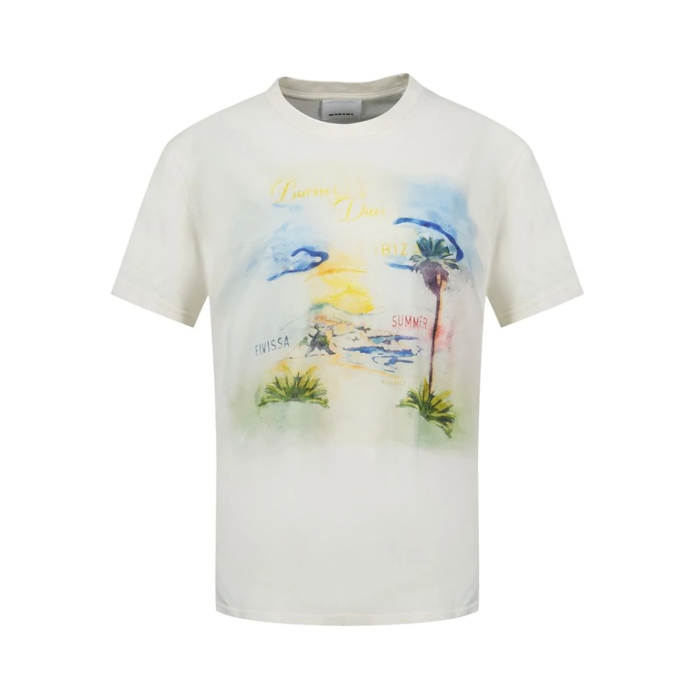 Isabel Marant Men's White T-Shirts, Xs, Honore Gb T-Shirt