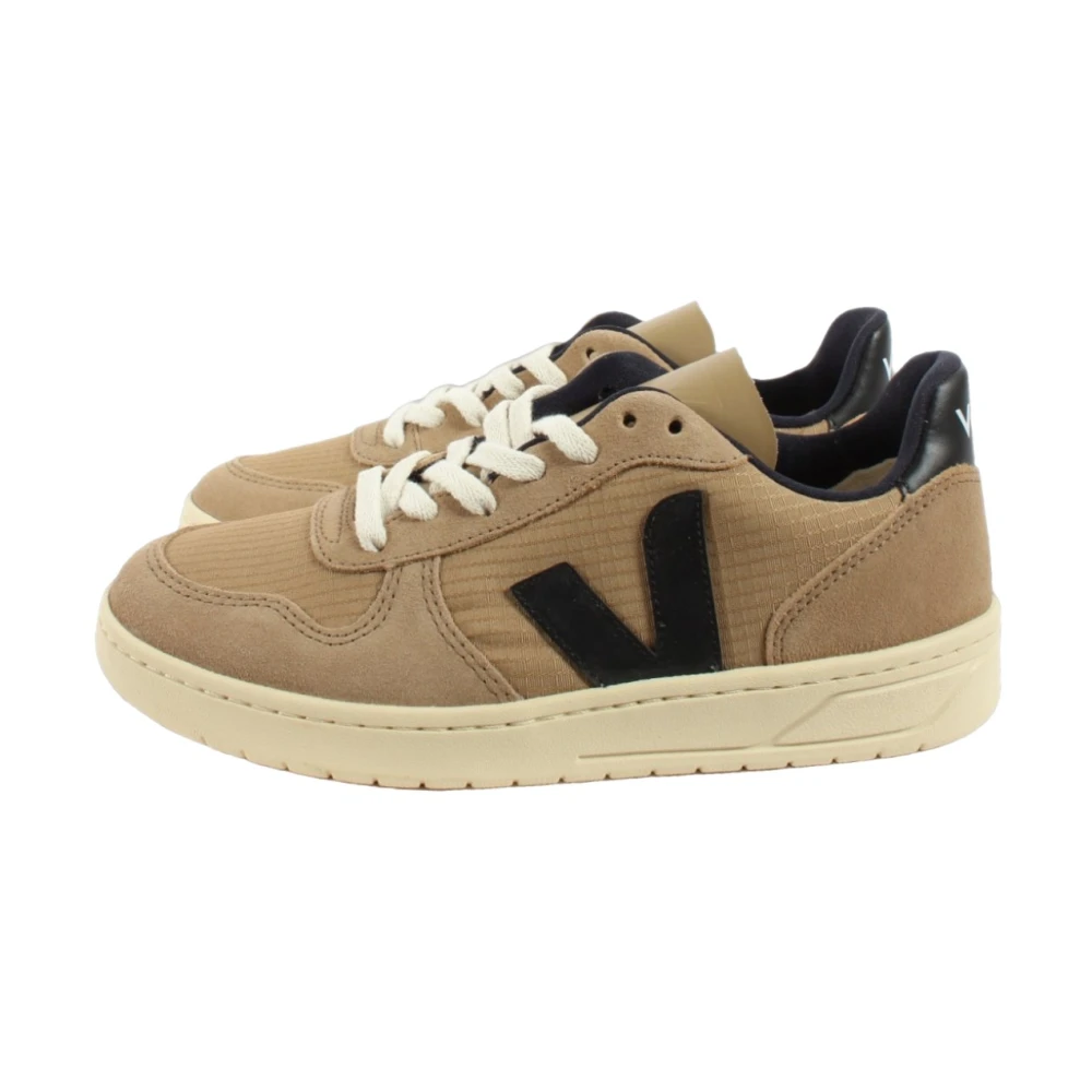 Veja V-10 Ripstop Dames Schoenen Beige