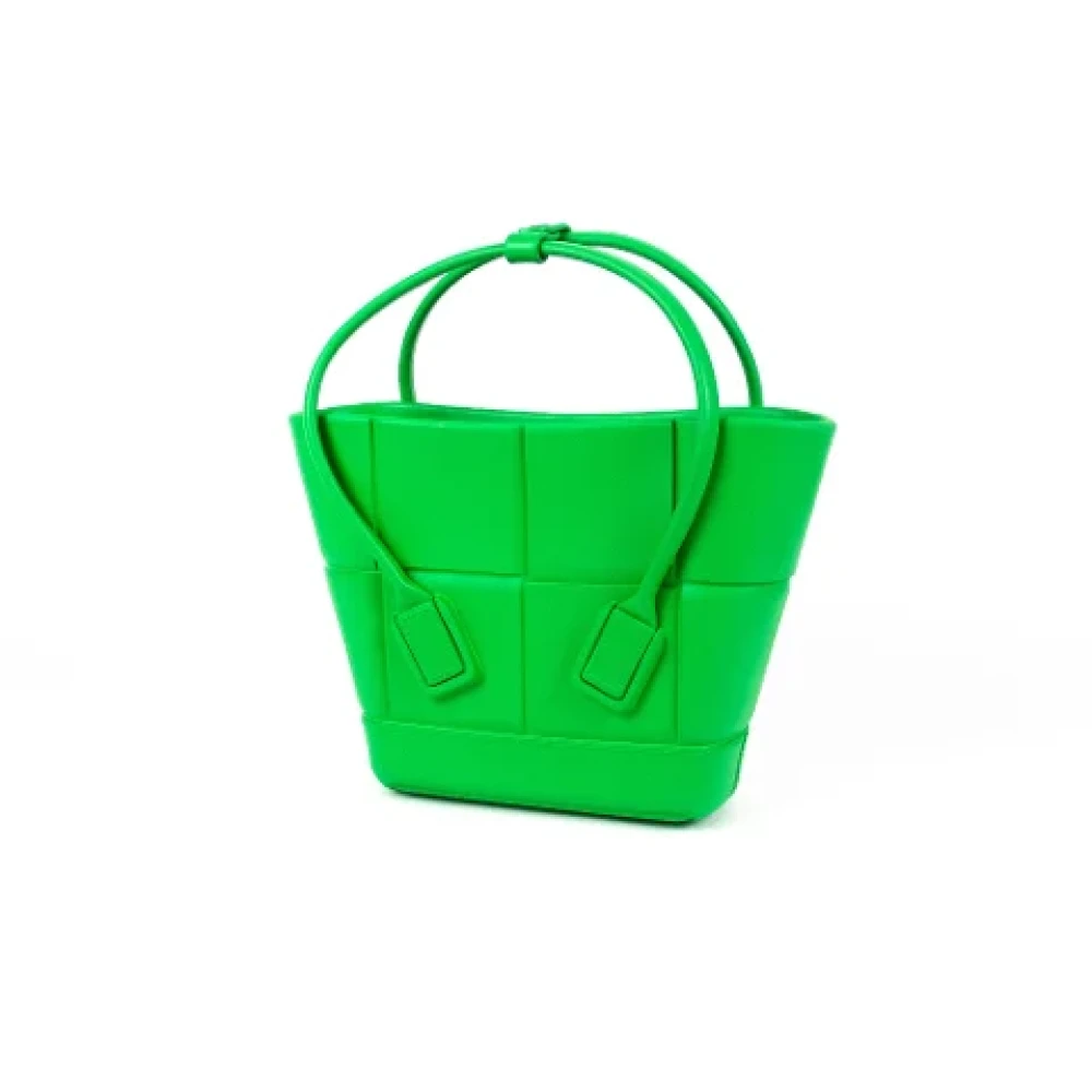 Bottega Veneta Vintage Pre-owned Fabric totes Green Dames
