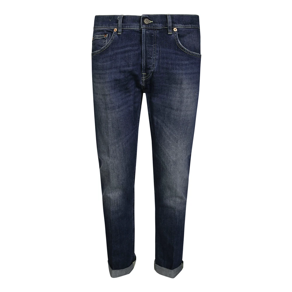 Dondup Iconische Blauwe Jeans Blue Heren