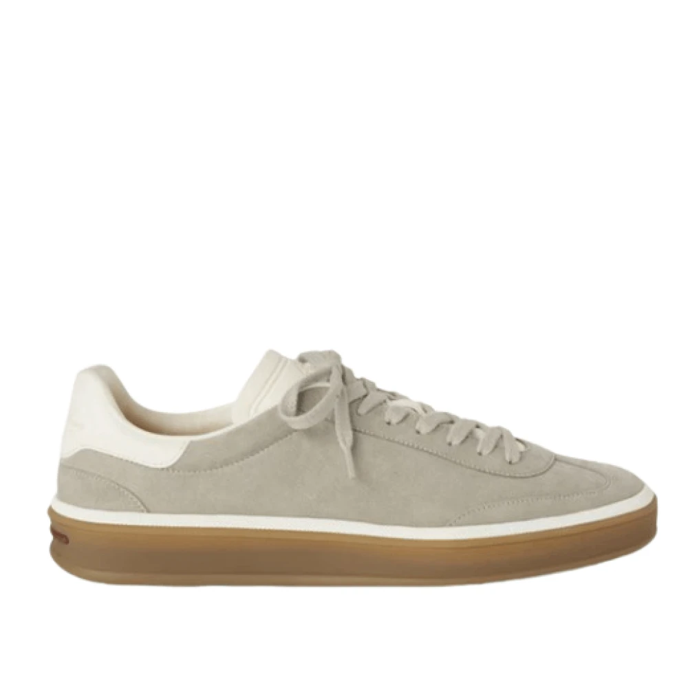 Loro Piana Tennis Walk Sneaker Dames Schoenen Grijs