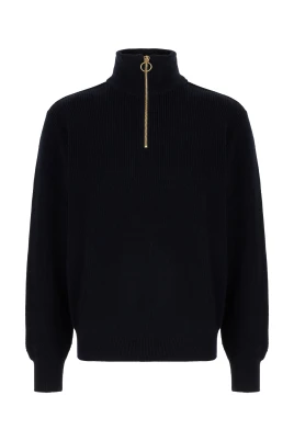Tech Wool Half Zip Sweater