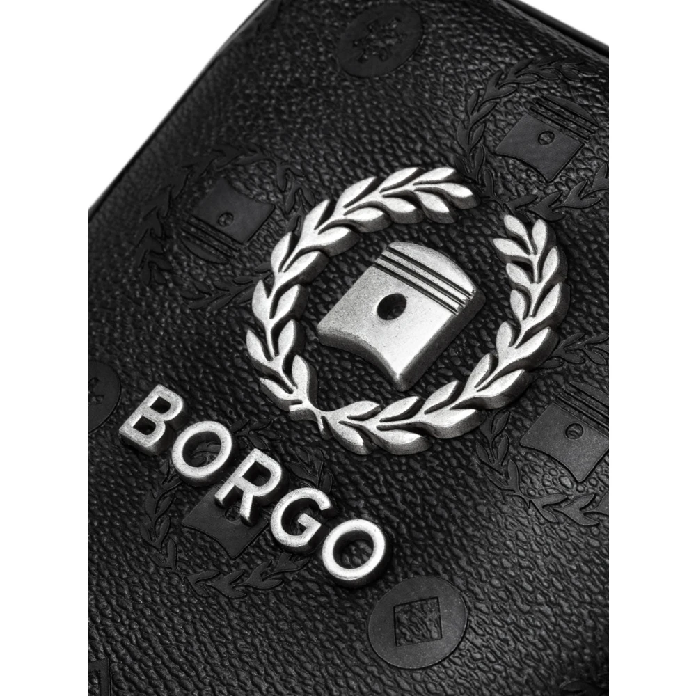 Borgo Nero Crossbody Tas Black Heren