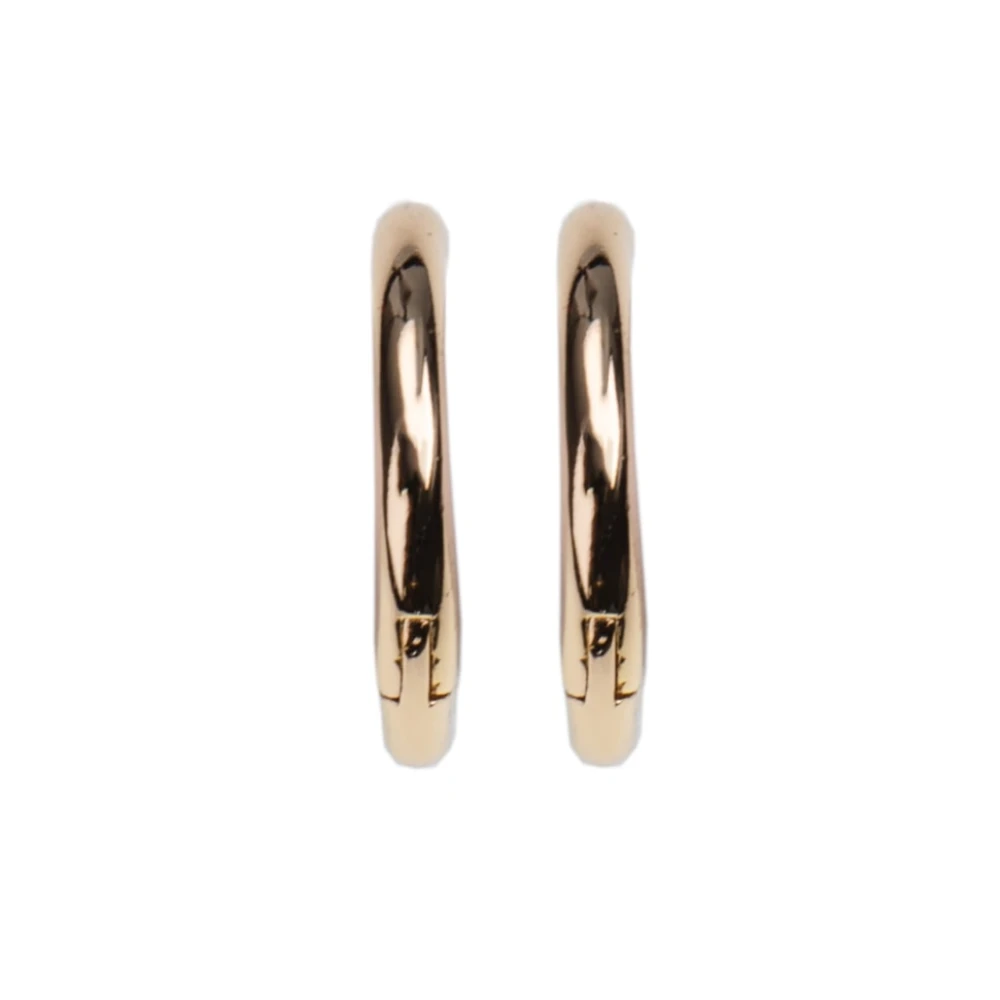 Medium Hoops Gold