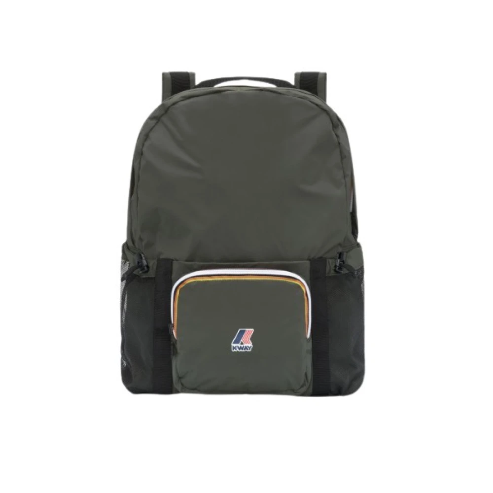 K-Way Mannelijk Groente Tassen Heren, Groen, One Size, Nylon, Le Vrai 4.0 Michel Backpack