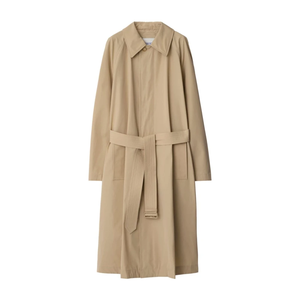 Burberry Beige Equestrian Knight Coat Beige Heren