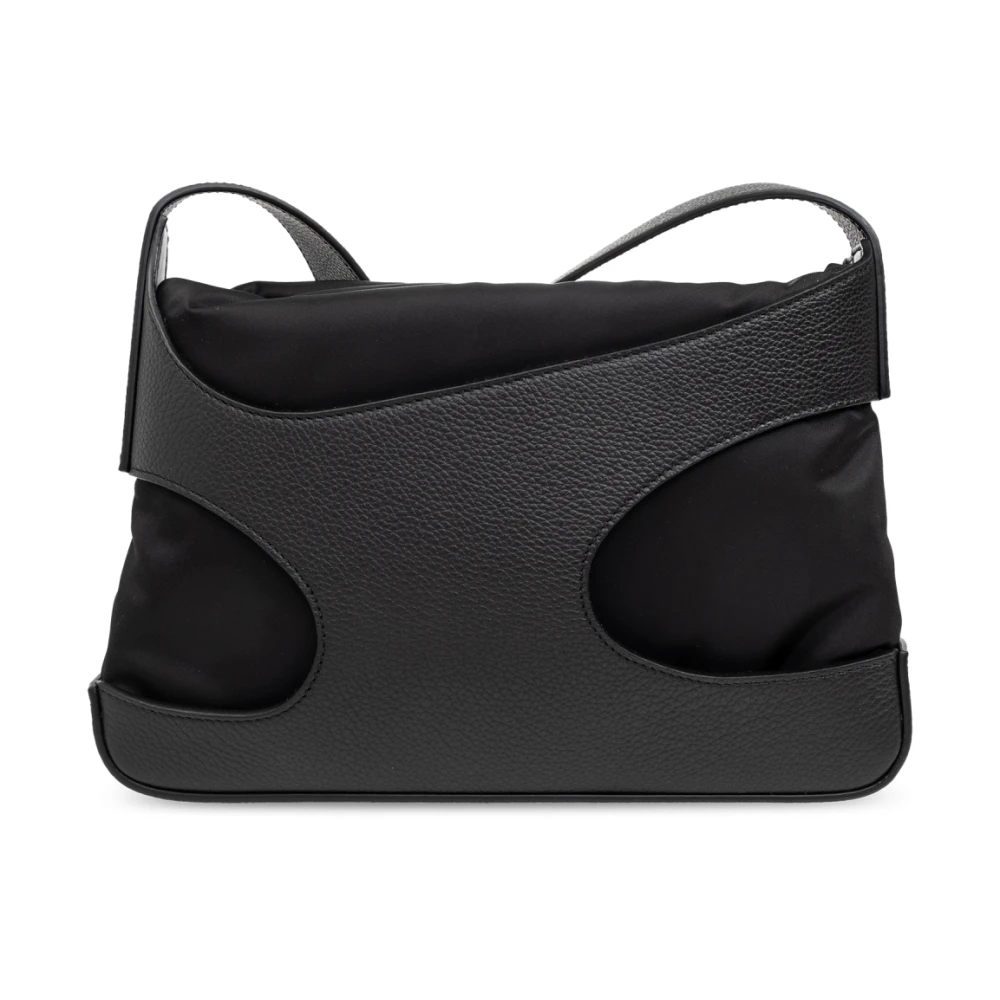 Salvatore Ferragamo Schoudertas Black Heren