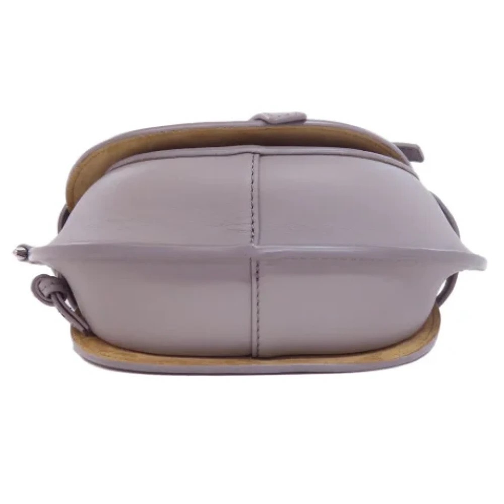 Loewe Pre-owned Leather shoulder-bags Gray Dames