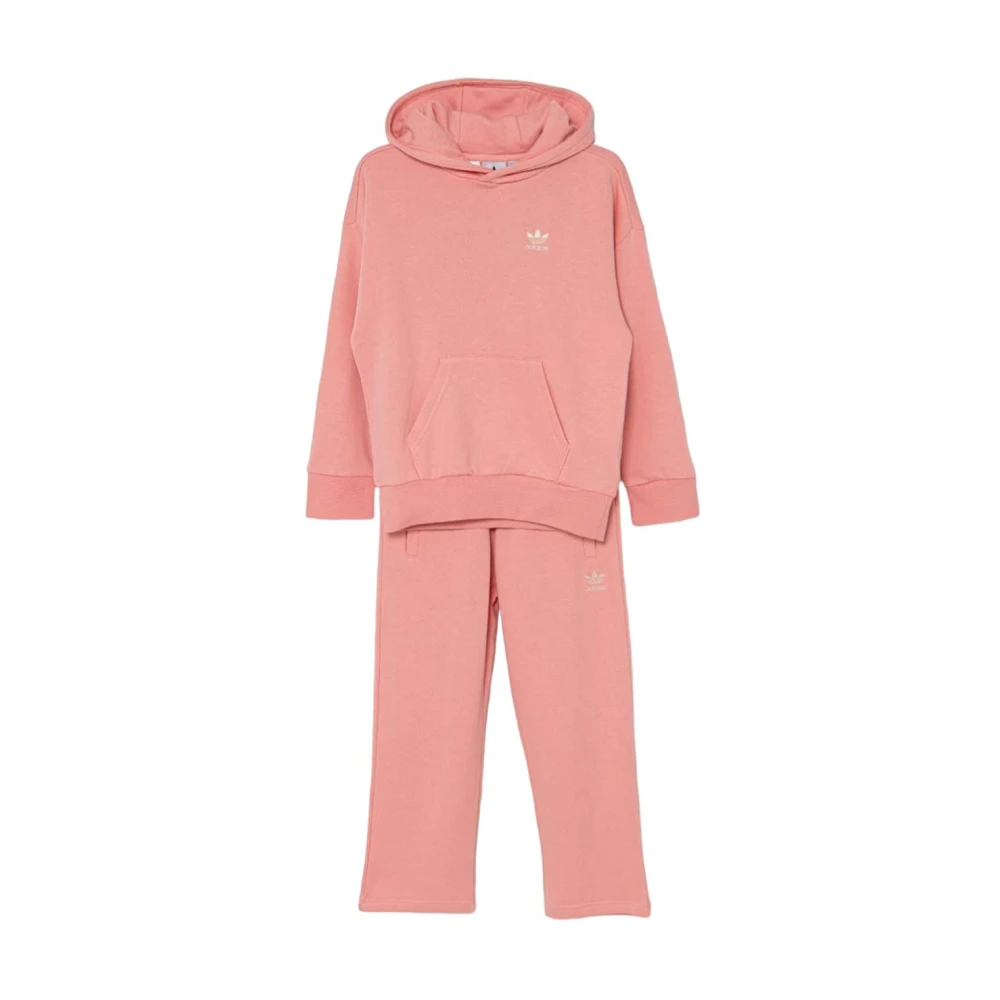 Adidas Sportig Modern Casual Kostym Pink, Flicka