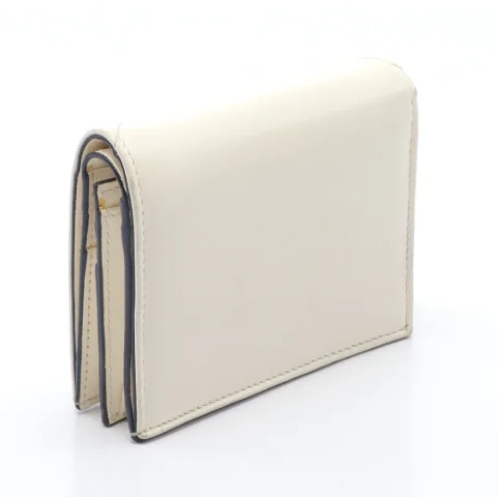 Valentino Vintage Pre-owned Leather wallets White Dames