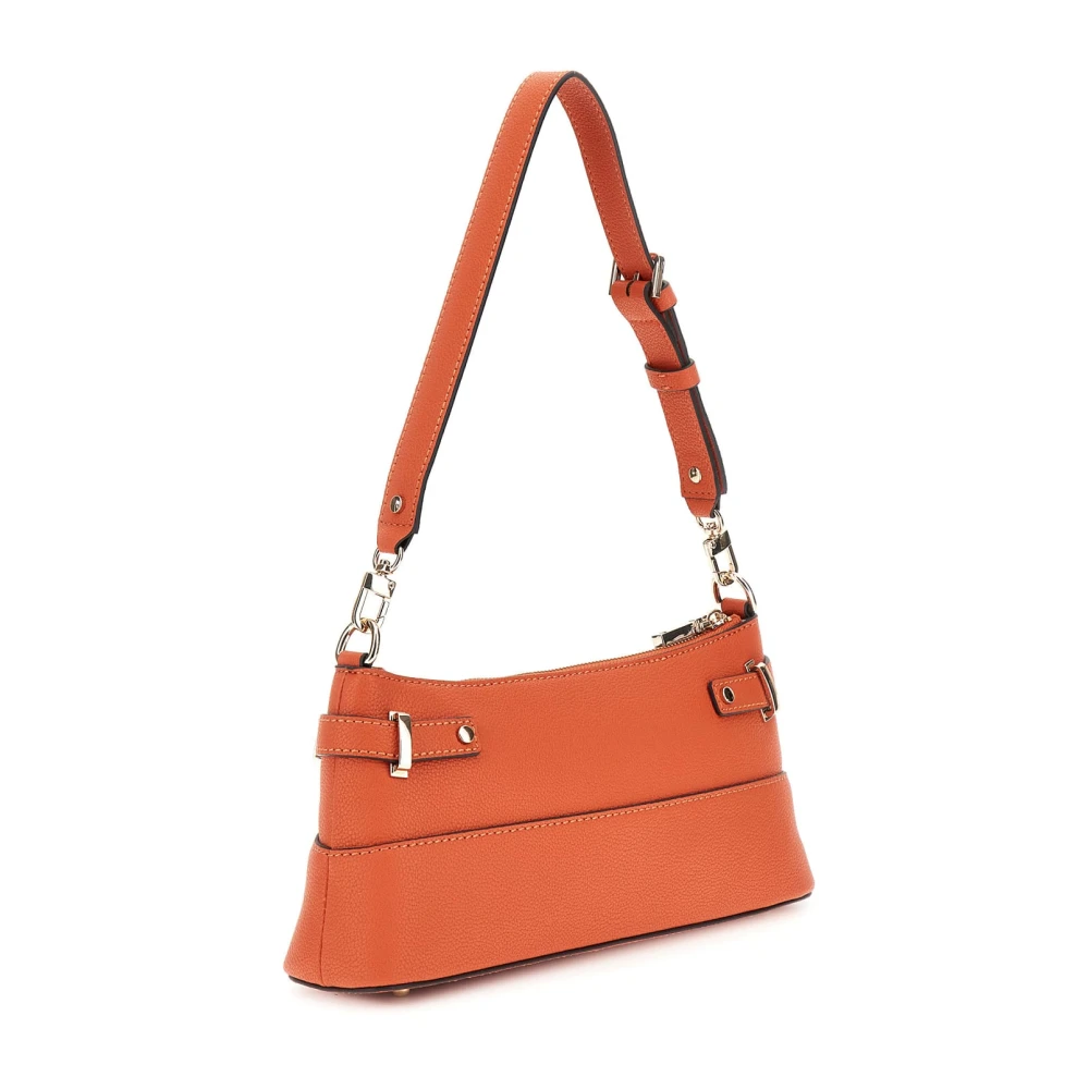 Guess Oranje Bucket Tas Silvye Orange Dames