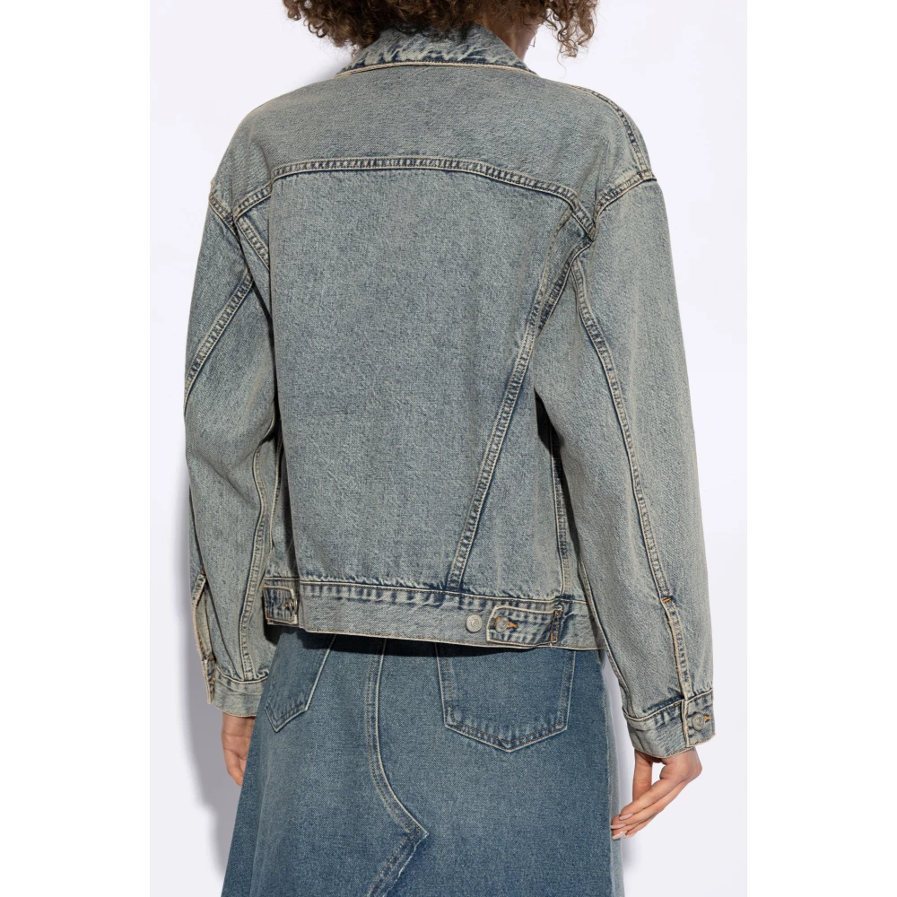 MM6 Maison Margiela Denim Jas Blue Dames