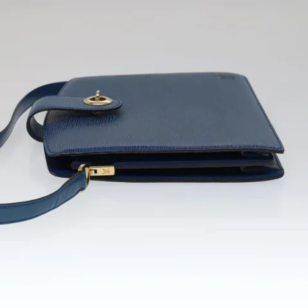 Louis Vuitton Vintage Pre-owned Leather louis-vuitton-bags Blue Dames
