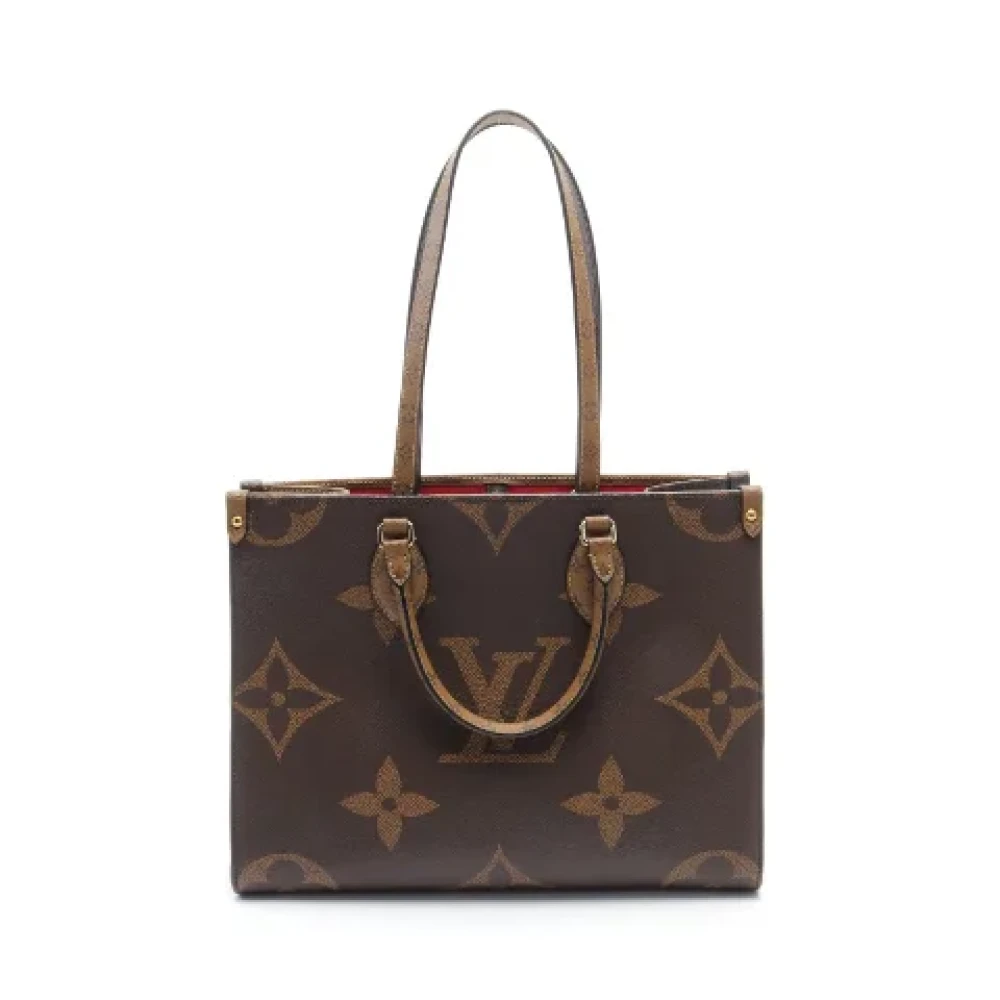 Louis Vuitton Vintage Pre-owned Canvas louis-vuitton-bags Brown Dames