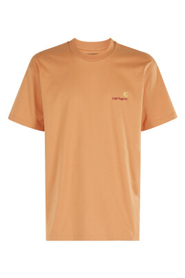 t-shirt-american-script-manches-courtes-rouge