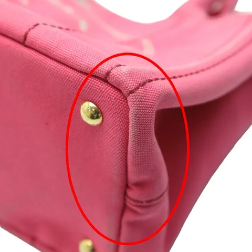 Prada Vintage Pre-owned Fabric prada-bags Pink Dames