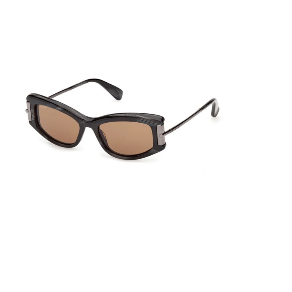 Max Mara Women's Black Cat-Eye Sunglasses - Sunglasses - 52 Mm - Accessories
