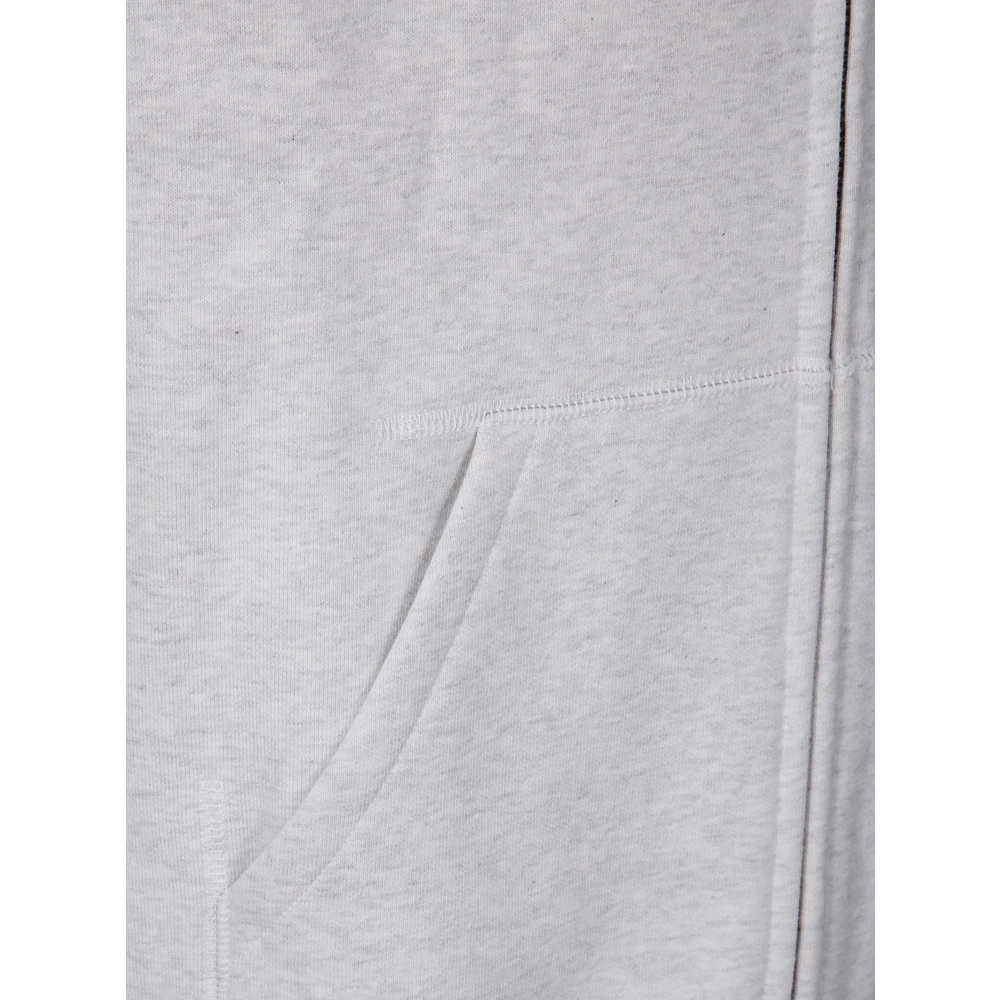 Carhartt WIP Katoenen sweatshirt met capuchon en ritssluiting Gray Heren