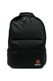 black casual backpack