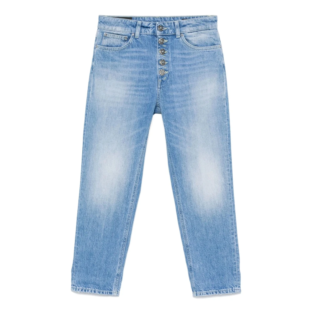 Dondup Blauwe Katoenen Koons Jeans Blue Dames