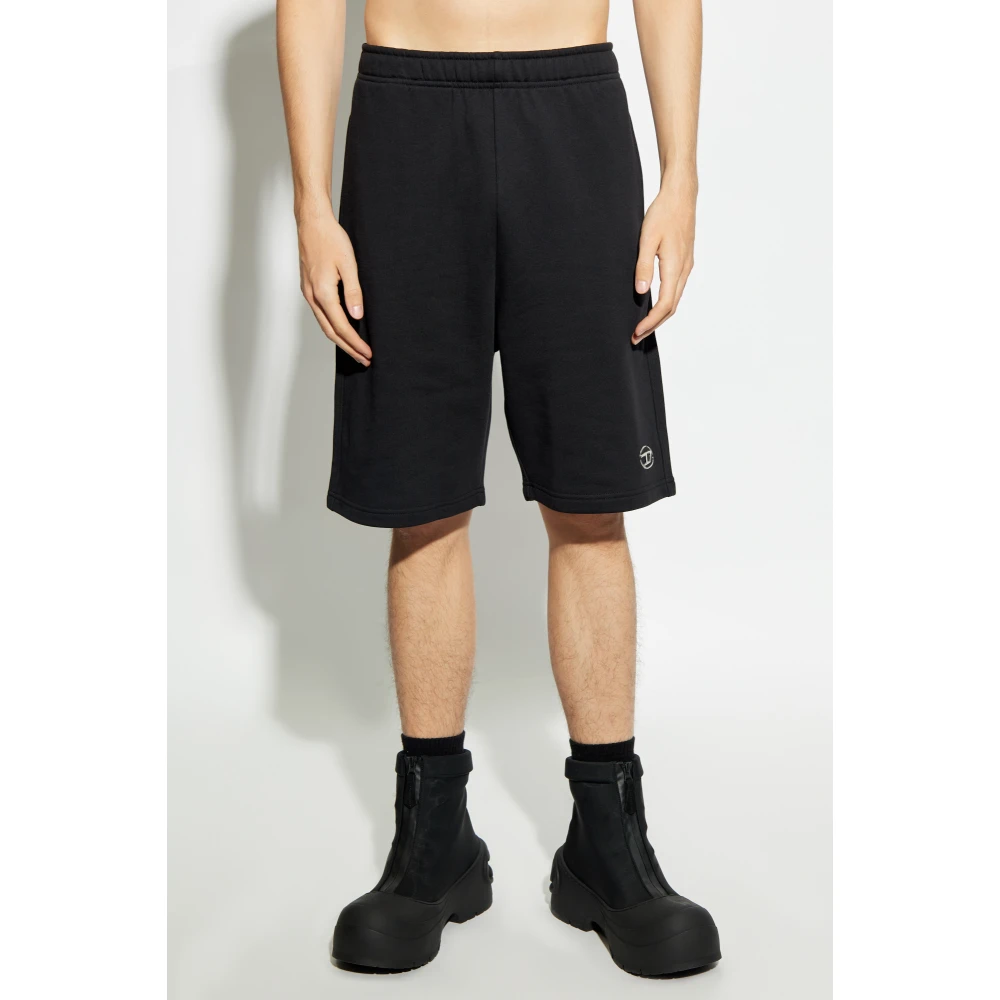 Diesel Zweetshorts P-Marshy-Od Black Heren