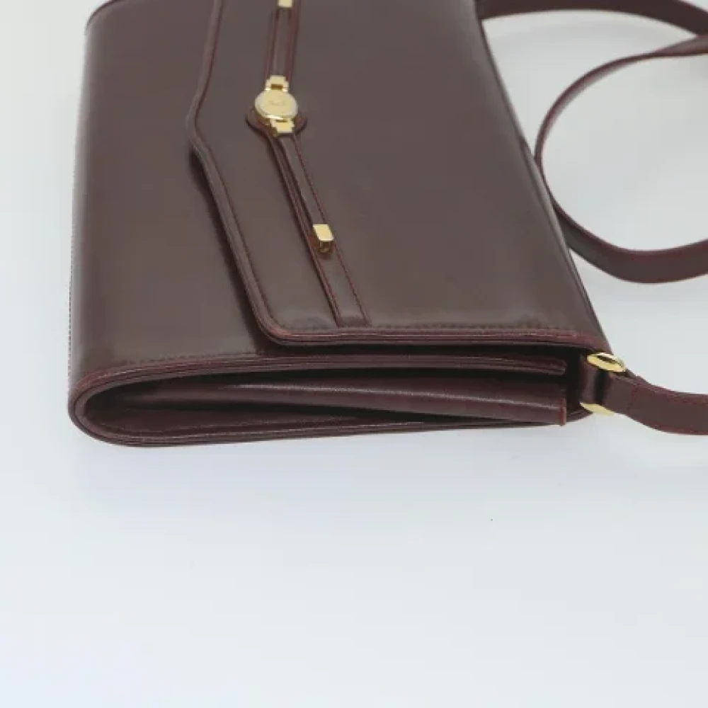 Bally Pre-owned Leather shoulder-bags Red Dames