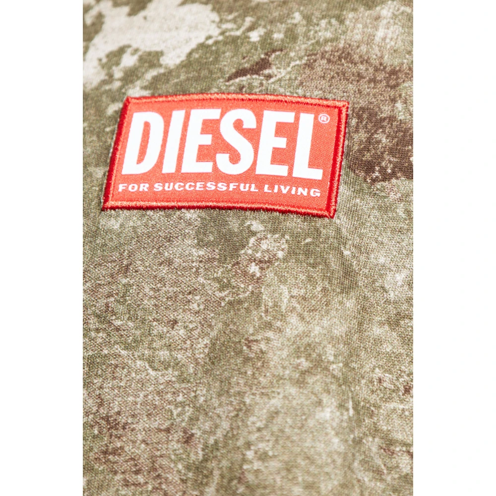 Diesel T-shirt T-Boxt-R12 Green Heren
