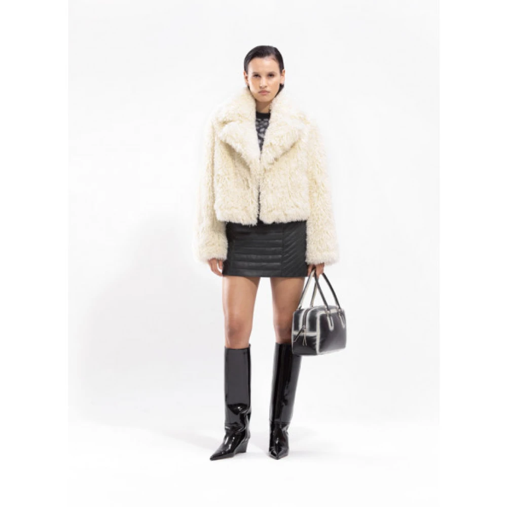 Stand Studio Stijlvolle Samara Jacket voor vrouwen Beige Dames