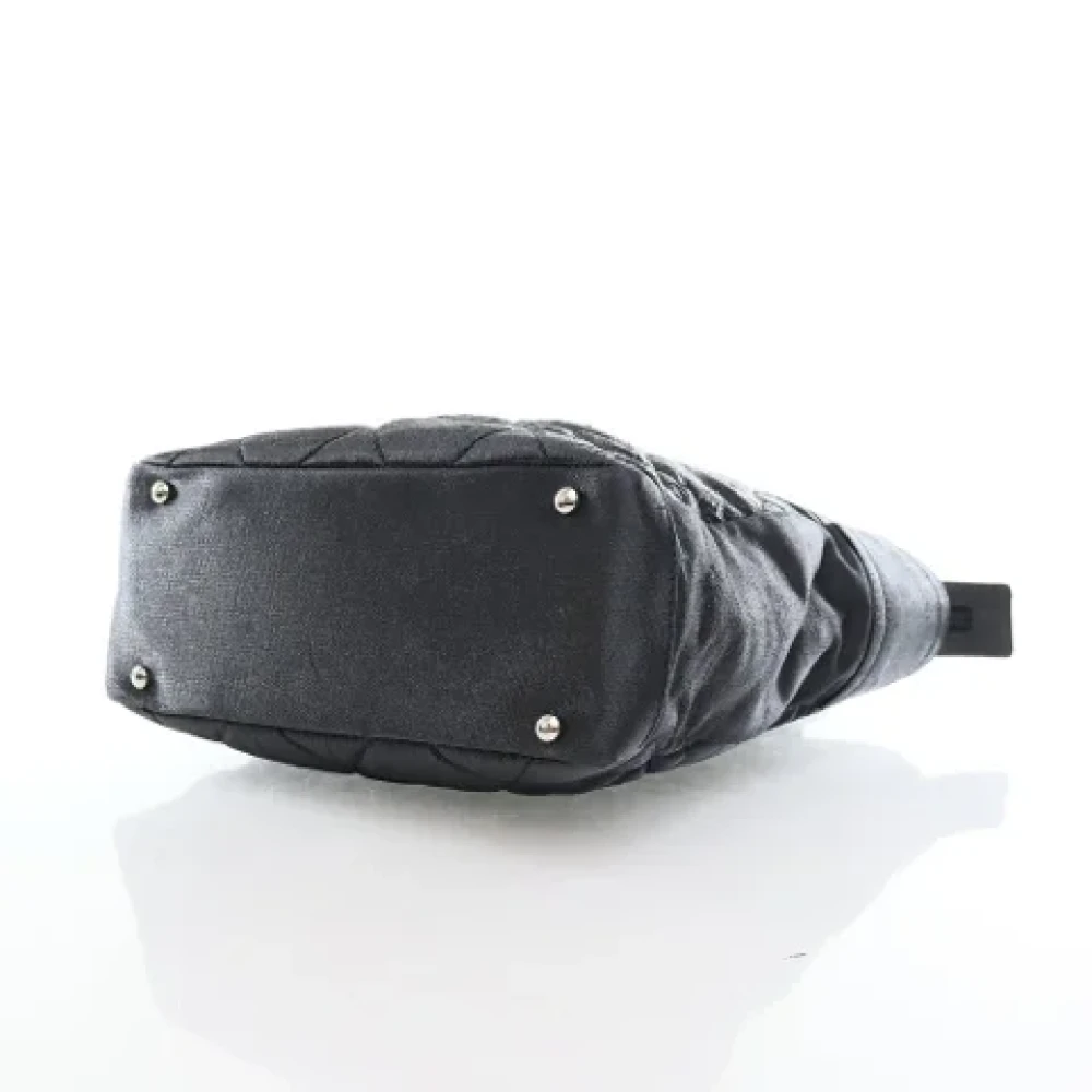 Chanel Vintage Pre-owned Nylon chanel-bags Black Dames