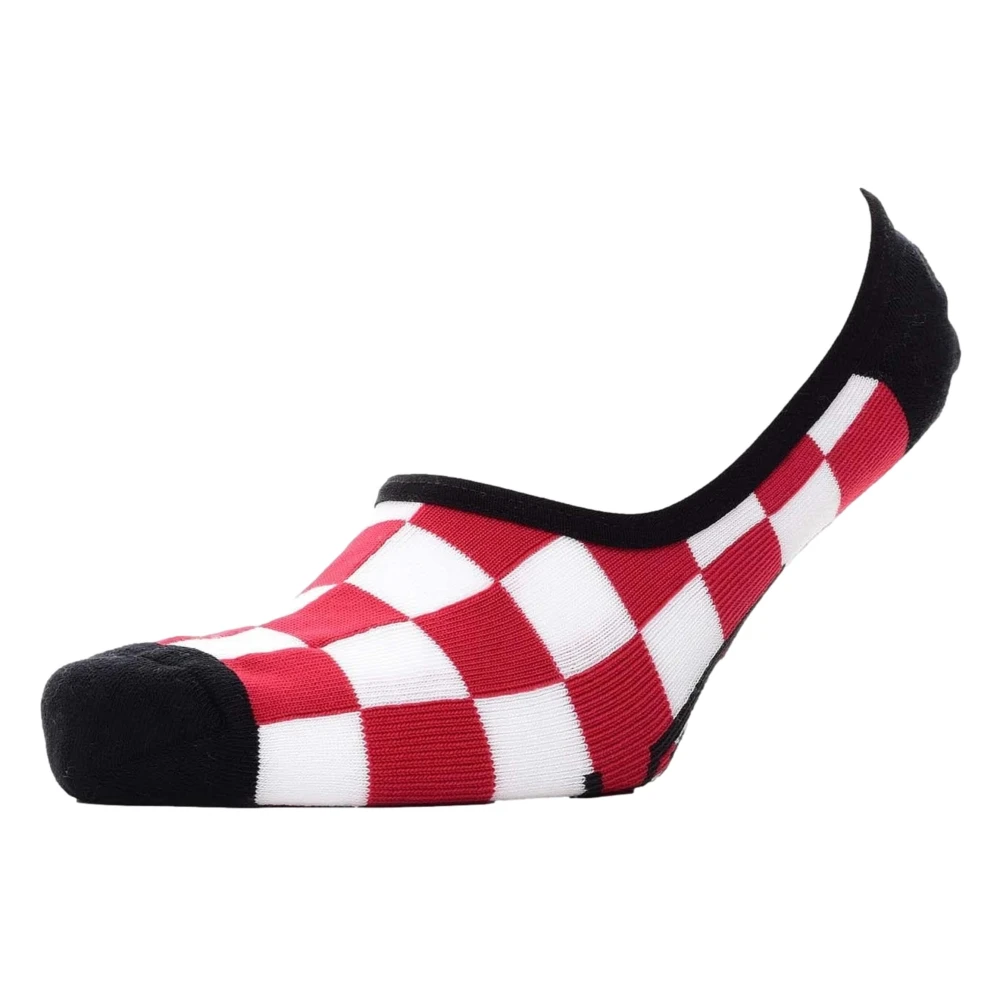 Vans MN Classic Super No Red-White Check Sokken Multicolor Heren