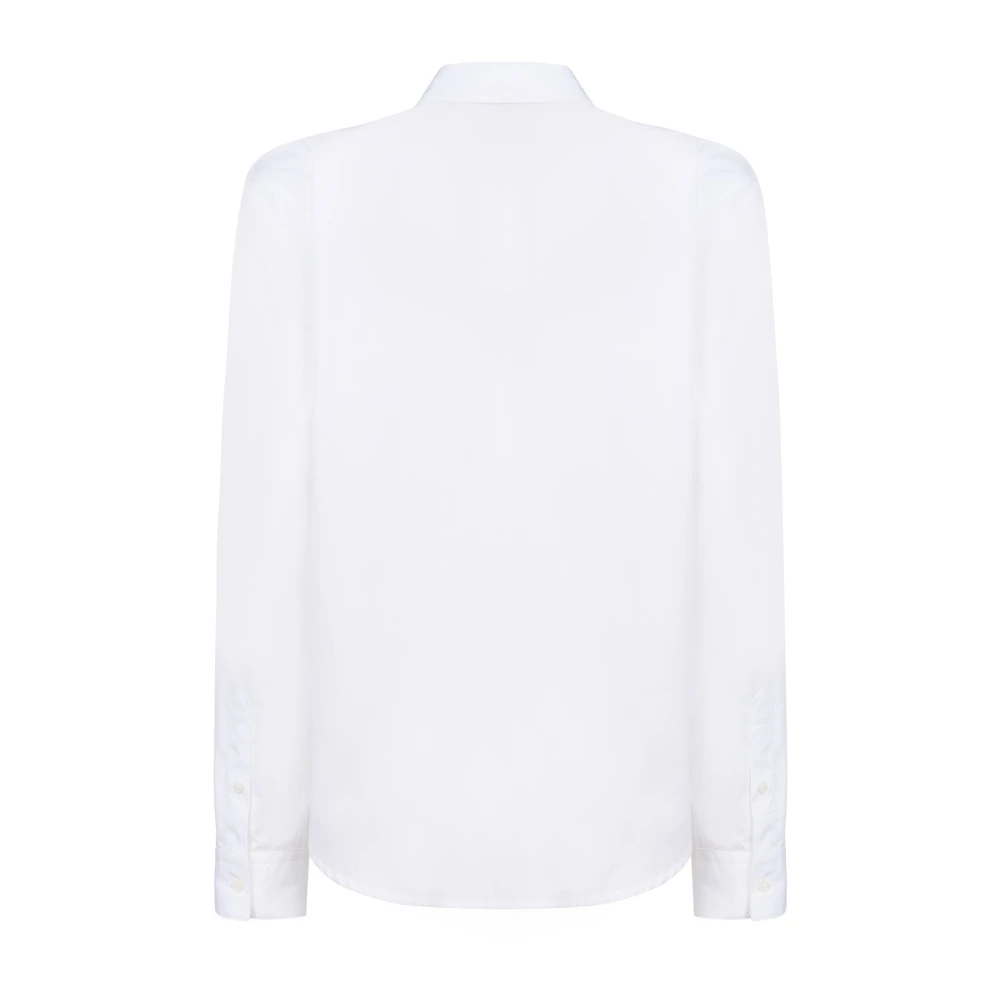 N21 Wit Katoenen Overhemd White Dames