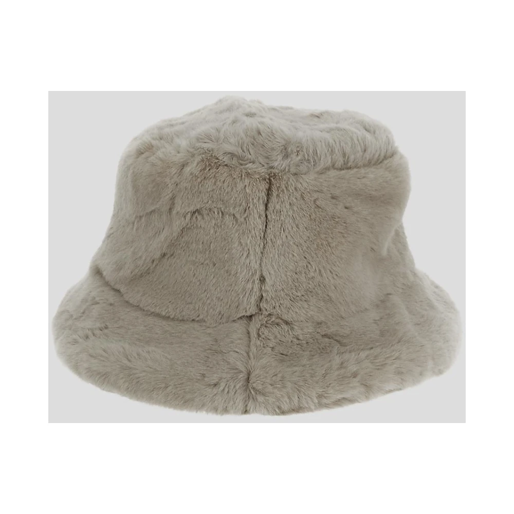 Stand Studio Polyester Bucket Hat Beige Dames
