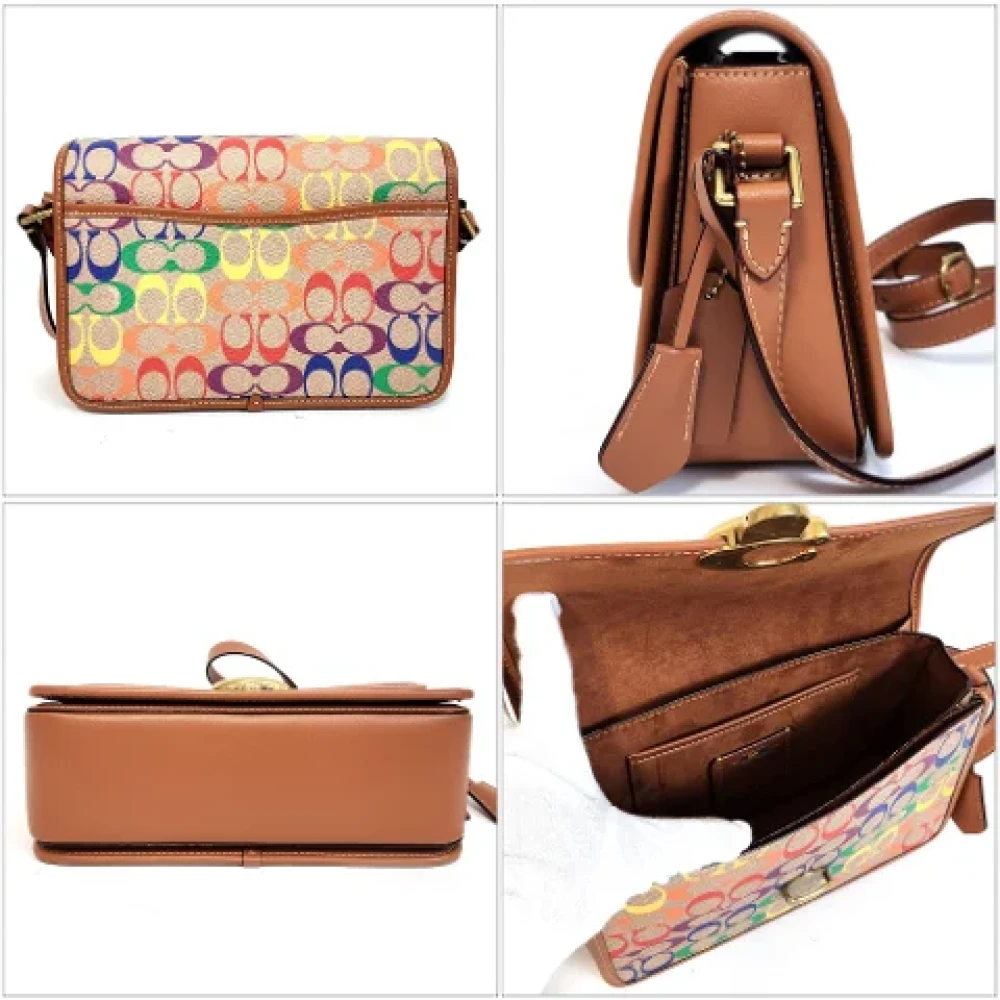 Coach Pre-owned Fabric shoulder-bags Multicolor Dames