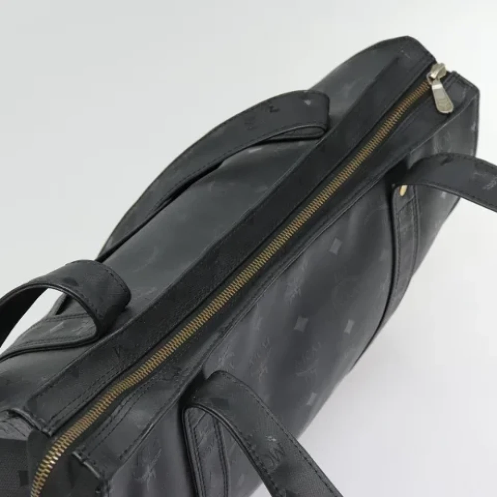MCM Pre-owned Leather handbags Black Dames