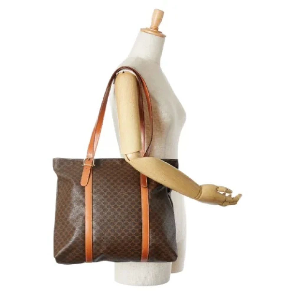 Celine Vintage Pre-owned Leather celine-bags Brown Dames