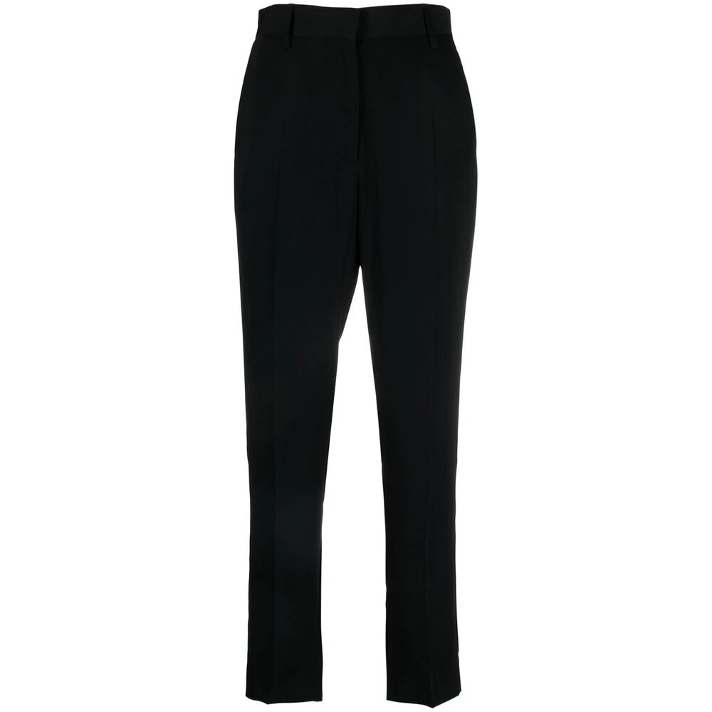 MM6 Maison Margiela Slim-fit Trousers Black Dames