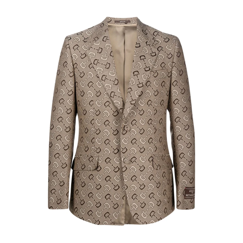 Gucci Blazer Beige Heren