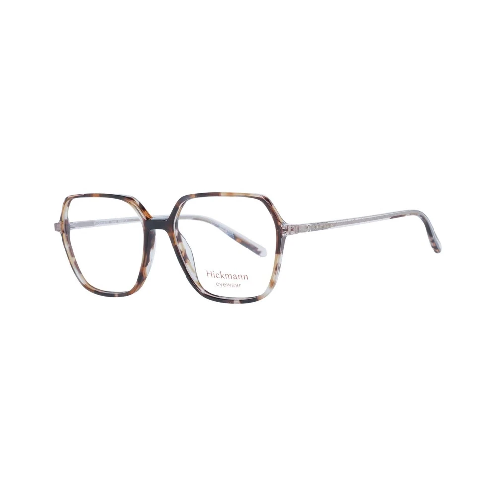 Ana Hickmann Bruine Vierkante Acetaat Optische Frames Brown Dames