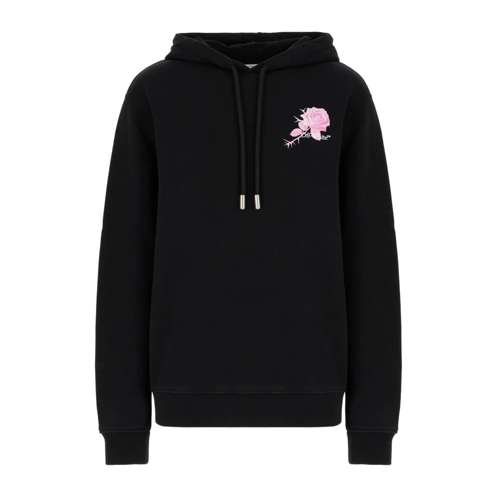 Off White Stijlvolle Sweatshirt voor Mannen en Vrouwen Black Dames