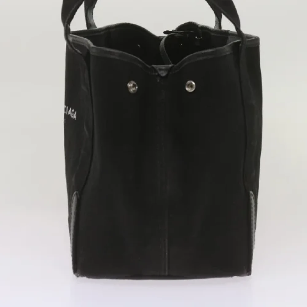 Balenciaga Vintage Pre-owned Canvas handbags Black Dames