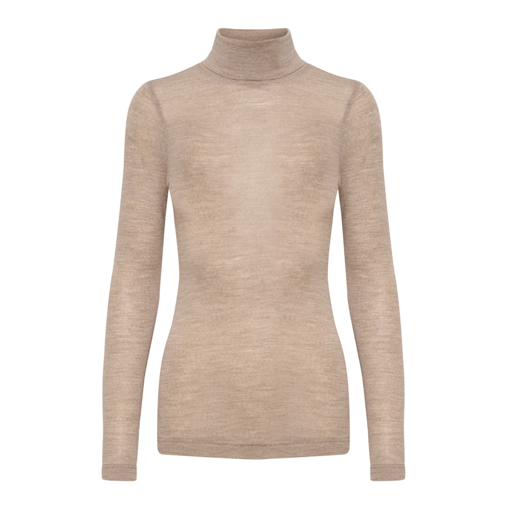 Inwear Beige Turtlenecks, Female, 2XS, Turtleneck