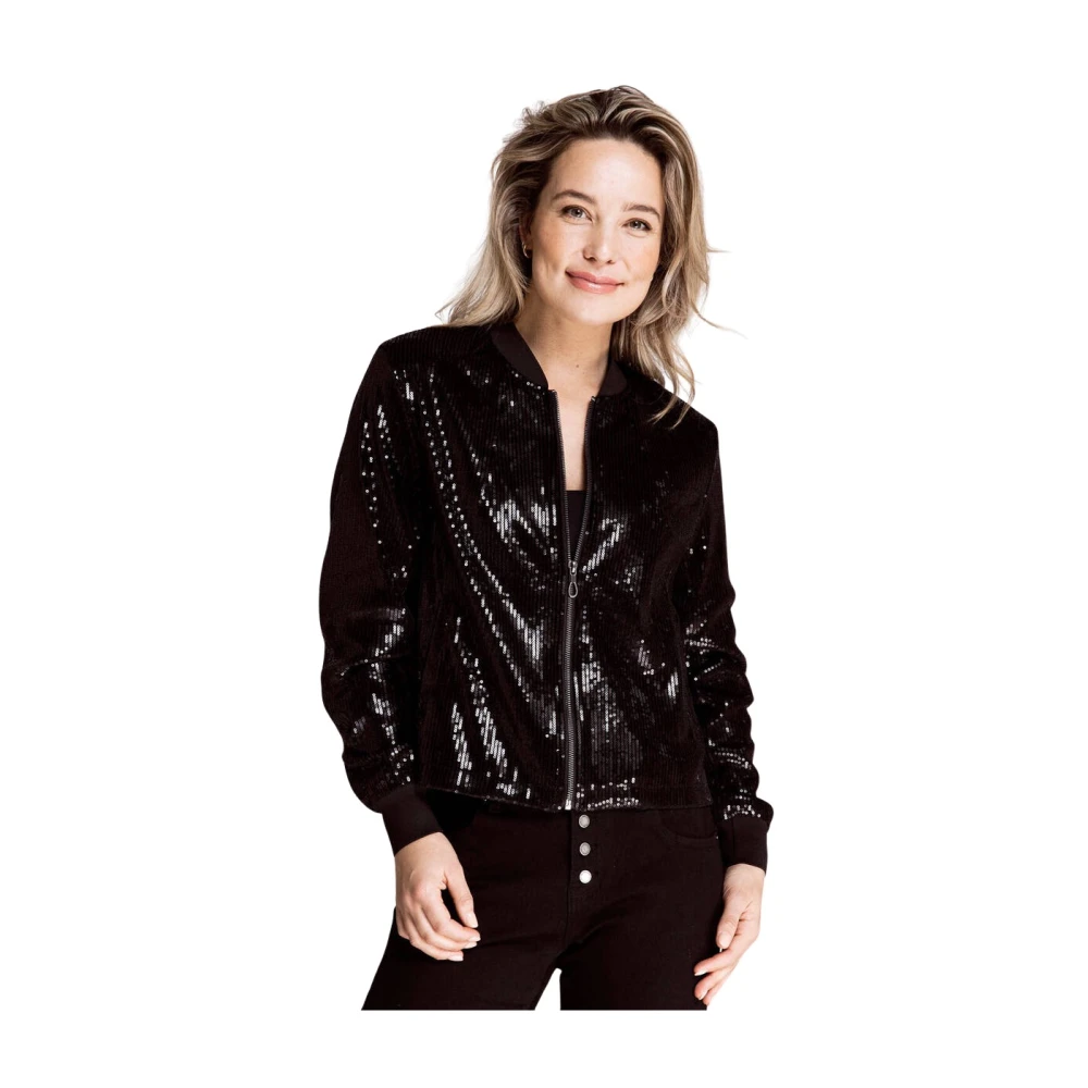 Zhrill Stijlvolle Jas Zj524576 Zhdals Black Dames