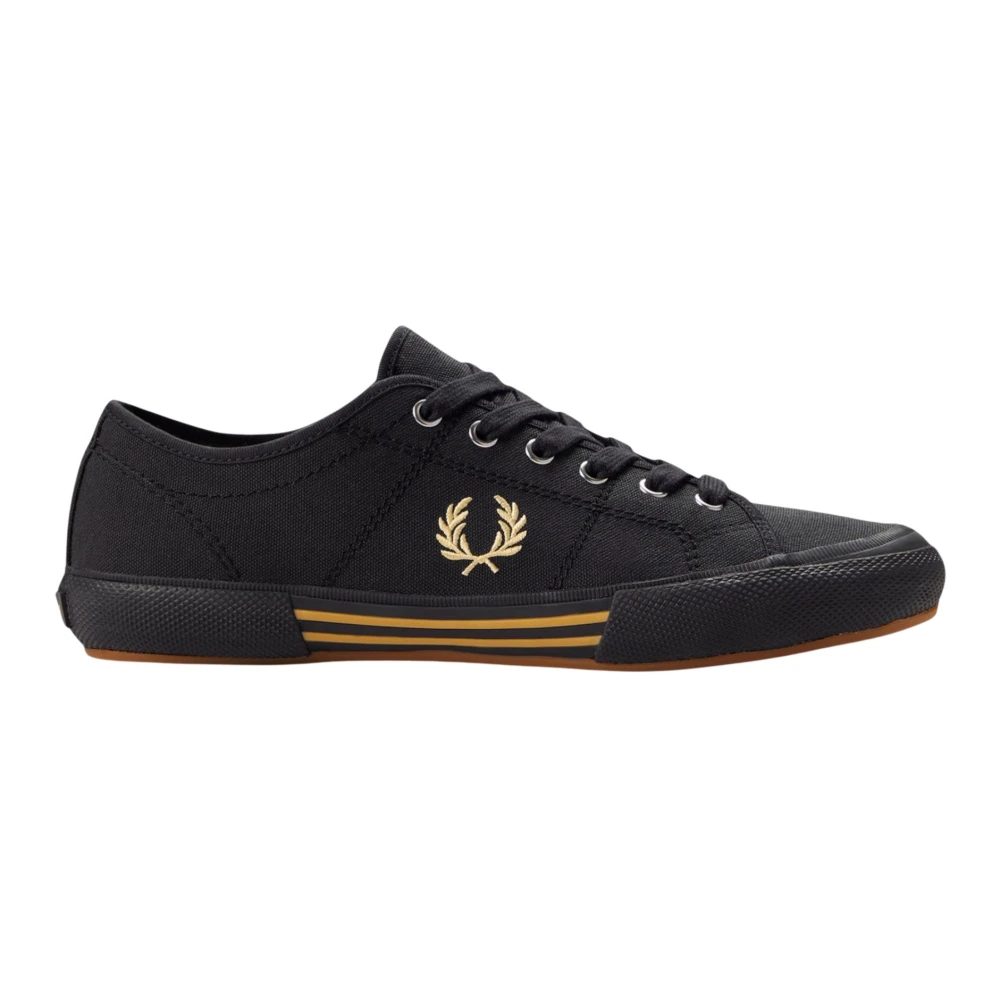 Fred Perry B708 Sneakers Heren Schoenen Zwart