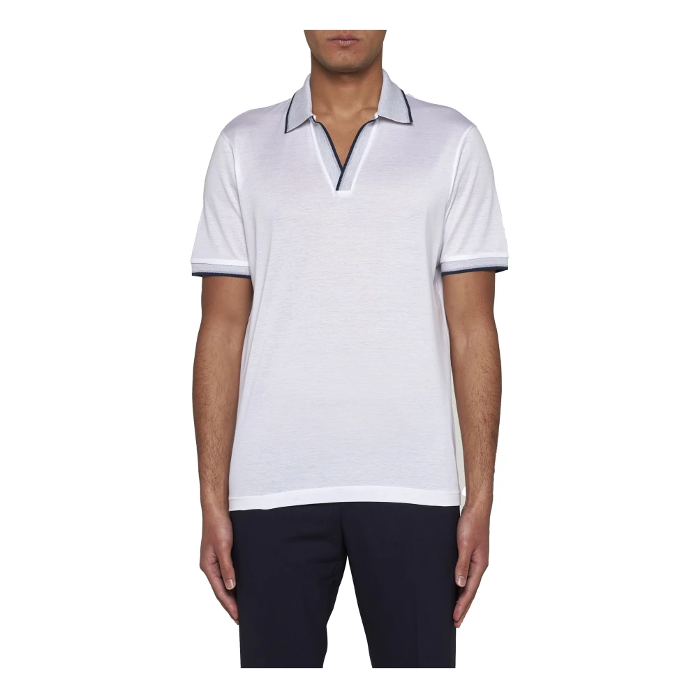D4.0 Witte T-shirts en Polos White Heren