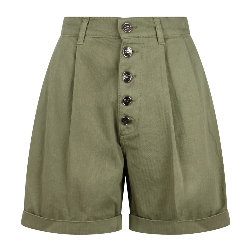 ETRO Short Shorts Green Dames