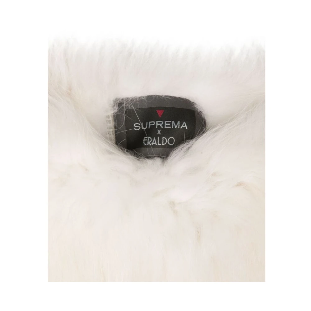 Suprema Elegante Bontkraag White Dames