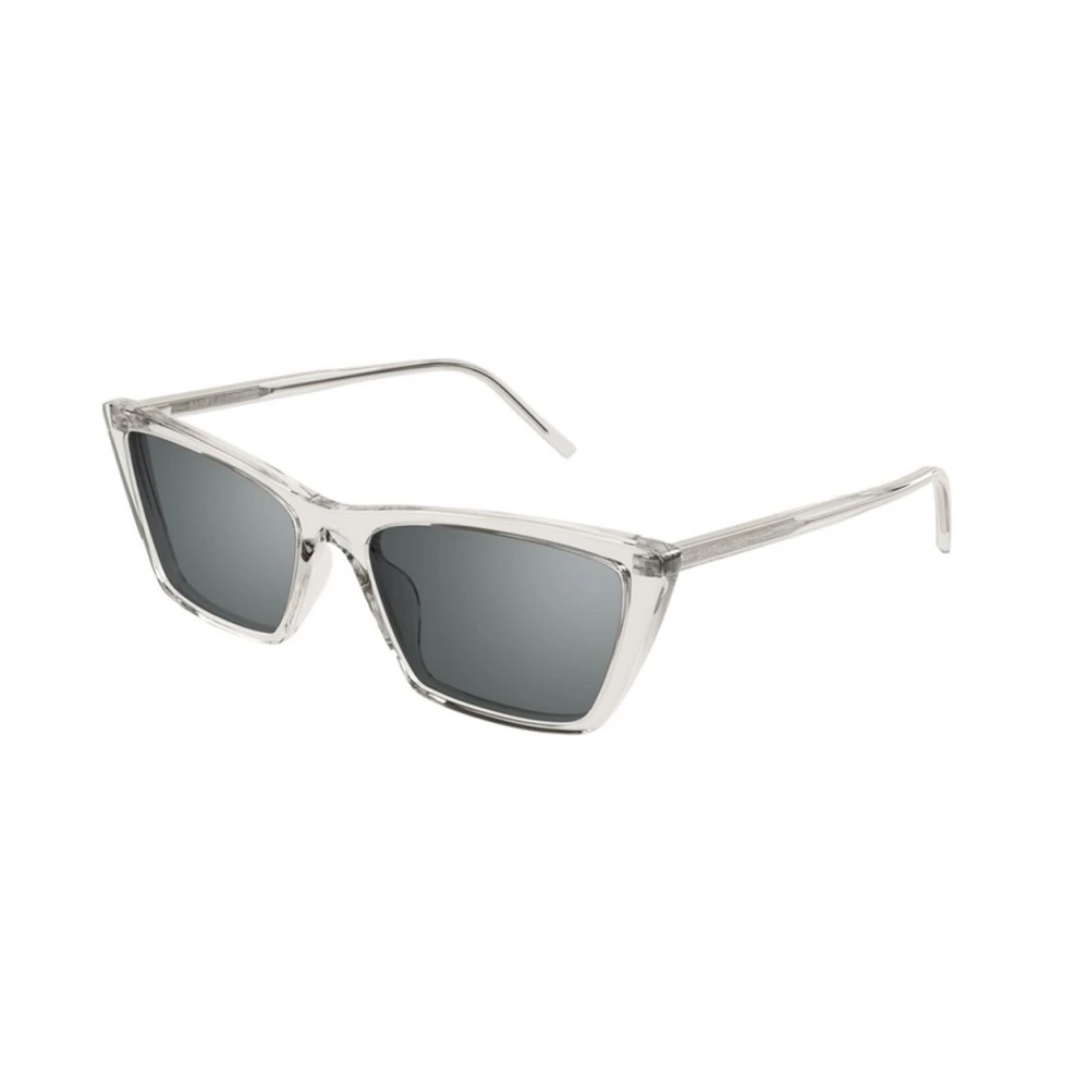 Saint Laurent Women's Beige Sunglasses, 54 Mm, Mica Thin Glasses