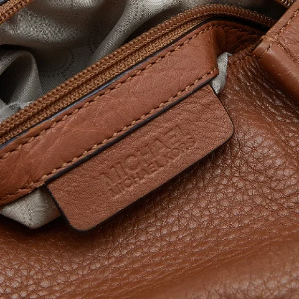 Michael Kors Pre-owned Leather handbags Brown Dames